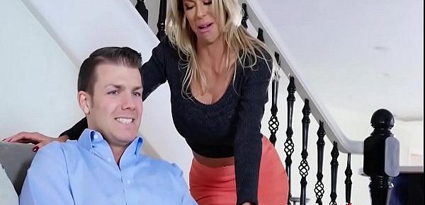  Blonde Mom Helps Son Release Some Stress- Alexis Fawx